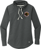 Maryland Black Bears New Era Ladies Sueded Cotton Blend Cowl Tee